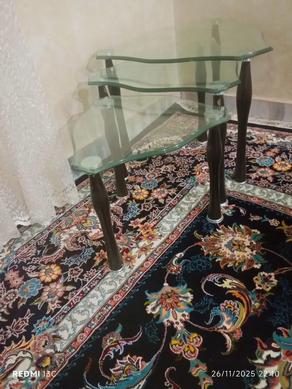 جلو مبلی شیک و باکلاس شیشه ای|مبلمان خانگی و میز عسلی|کرمانشاه, |دیوار