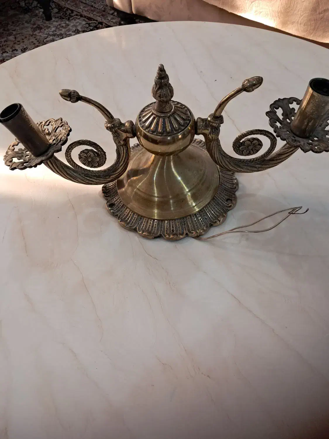 لوستر برنجی|لوستر و چراغ آویز|تهران, اسفندیاری|دیوار