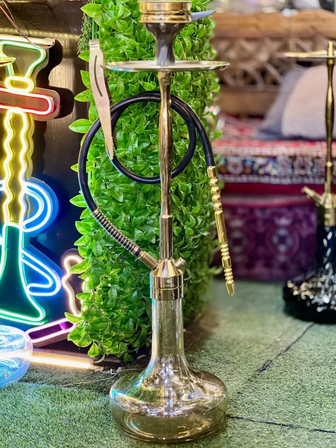 قلیان کرنو برنج اصلی|کلکسیون و سرگرمی|خرمآباد, |دیوار