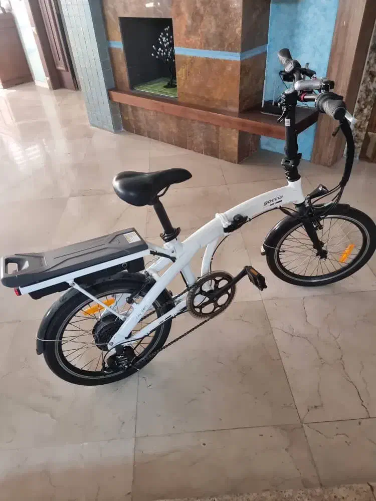 دوچرخه برقی برند goccia city zero|دوچرخه، اسکیت، اسکوتر|تهران, شهرک هما|دیوار