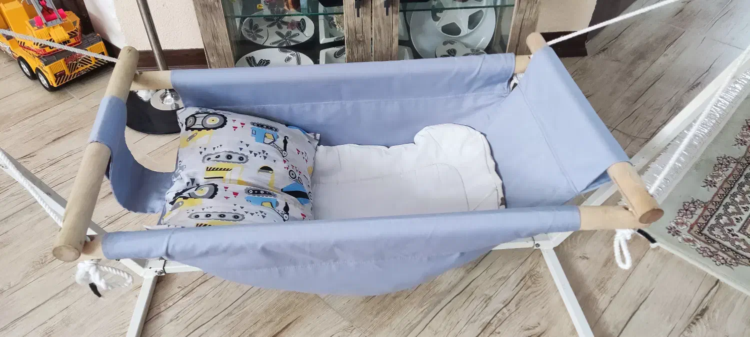 گهواره ننو نوزاد|تخت و صندلی بچه|بجنورد, |دیوار