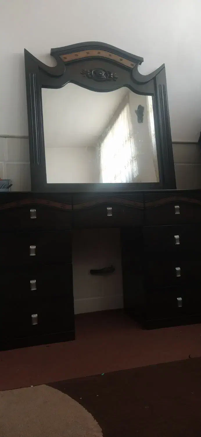 میز آرایش|تخت و سرویس خواب|قم, کیوانفر|دیوار