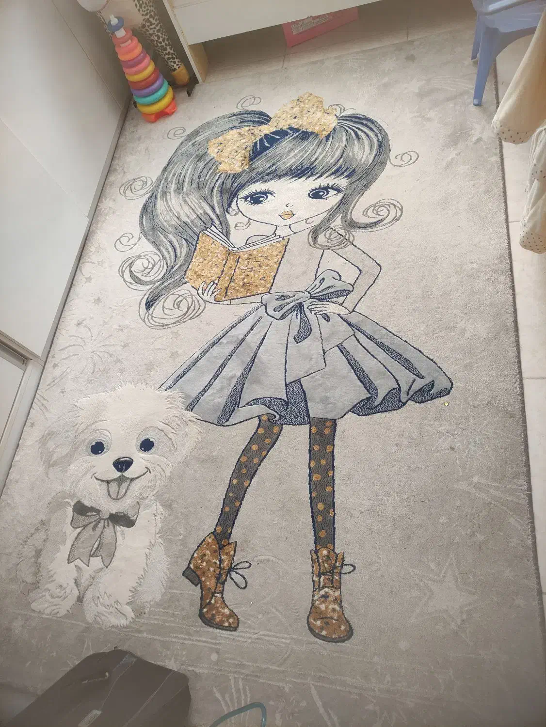 فرش فانتزی کودک ۴متری|فرش|اصفهان, الهیه|دیوار