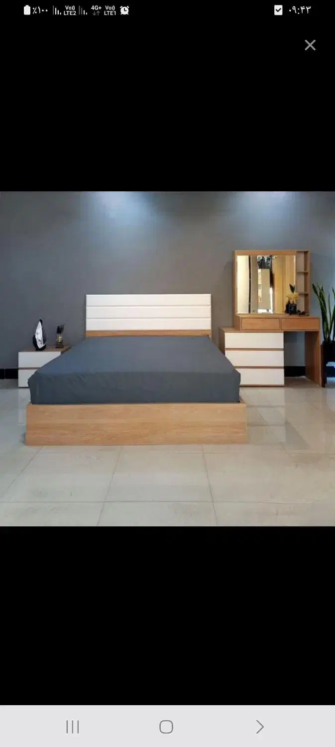 سرویس خواب مدل پورتو ۲۰۲۶|تخت و سرویس خواب|رشت, یخسازی|دیوار