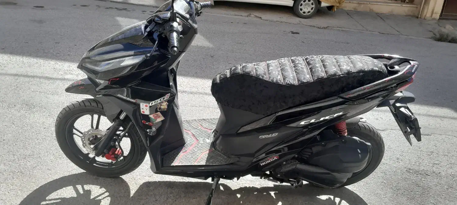 موتور طرح کلیک کبیر ۱۵۰ مدل ۱۴۰۱|موتورسیکلت|ایلام, |دیوار