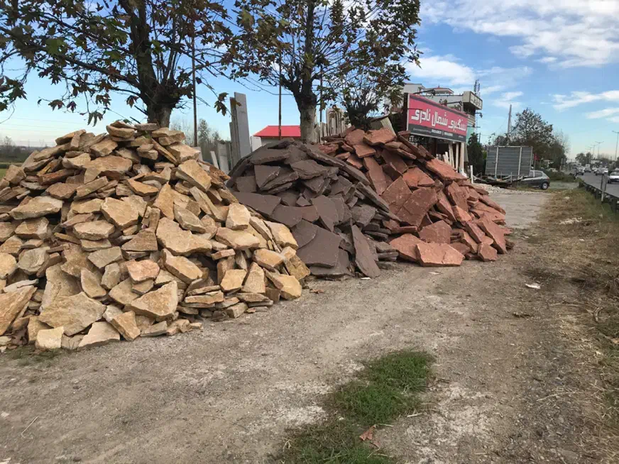 سنگ مالون ولاشه|مصالح و تجهیزات ساختمان|لنگرود, |دیوار