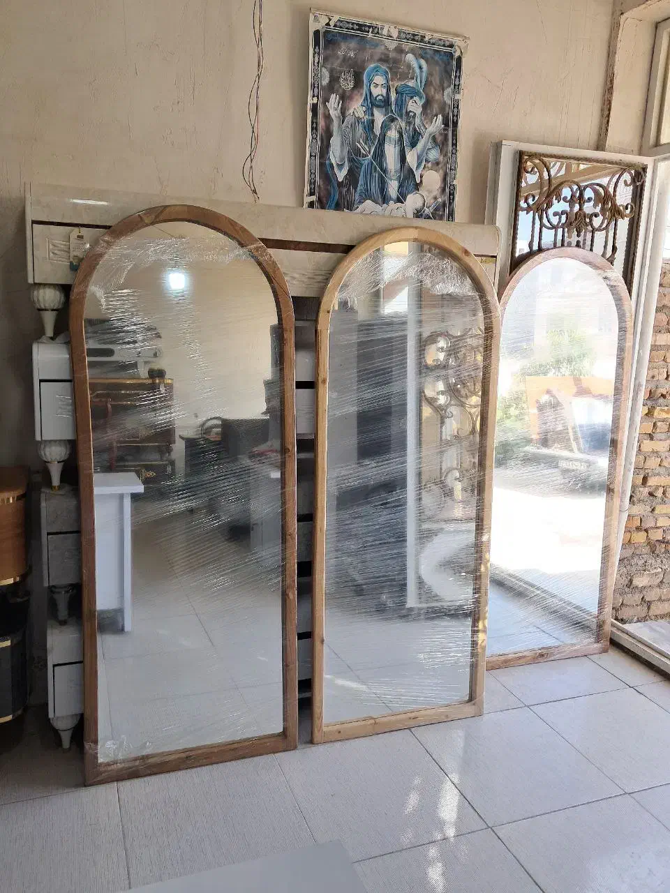 آینه قدی|آینه|سرپل ذهاب, |دیوار