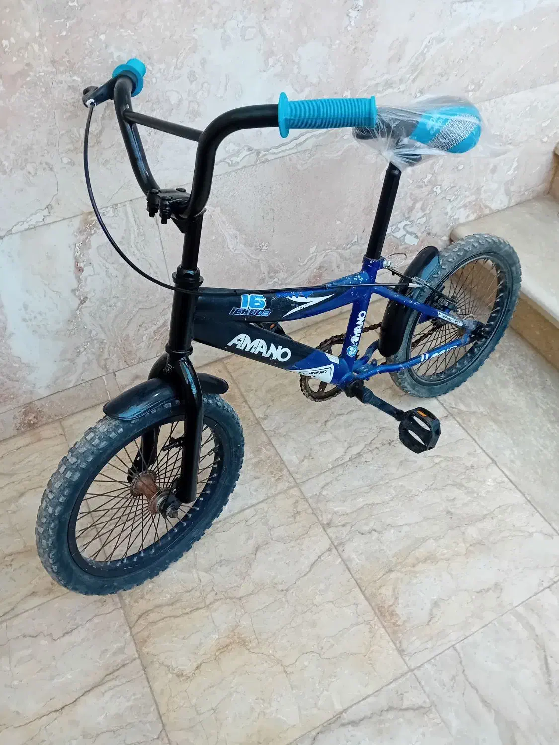 دوچرخه 16 تمیز خارجی|دوچرخه، اسکیت، اسکوتر|گنبد کاووس, |دیوار