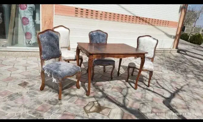 نهارخوری فرانسوی|میز و صندلی غذاخوری|مشهد, ایثارگران|دیوار