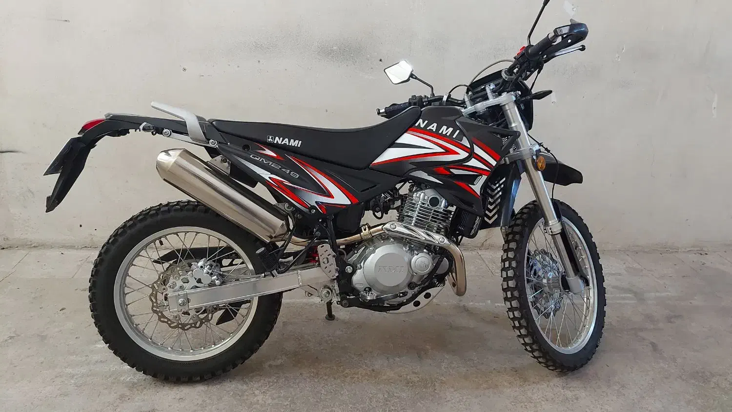 ترل نامی ۲۵۰ مدل ۱۴۰۳ در حد خشک|موتورسیکلت|گنبد کاووس, |دیوار