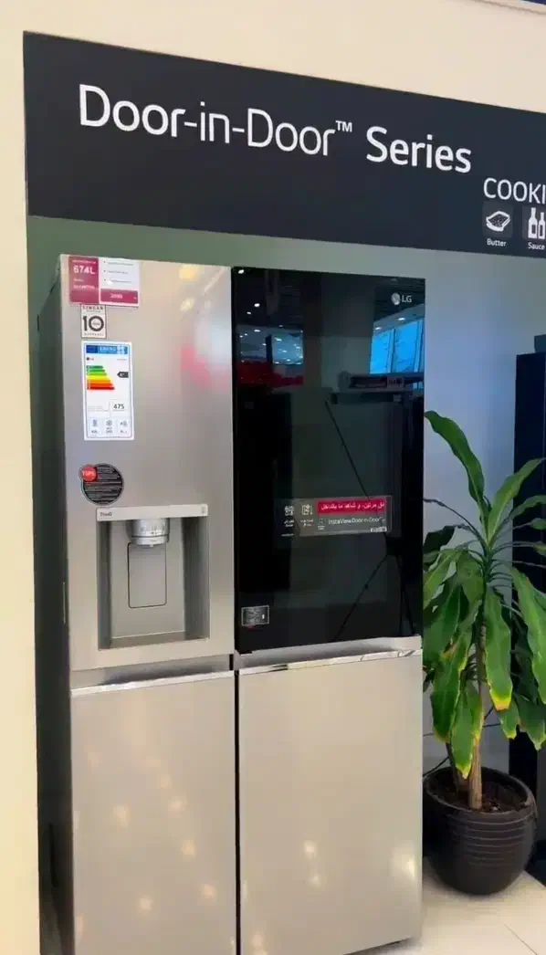 ساید بای ساید چها درب دور این دور ال جی LG|یخچال و فریزر|بیرجند, |دیوار