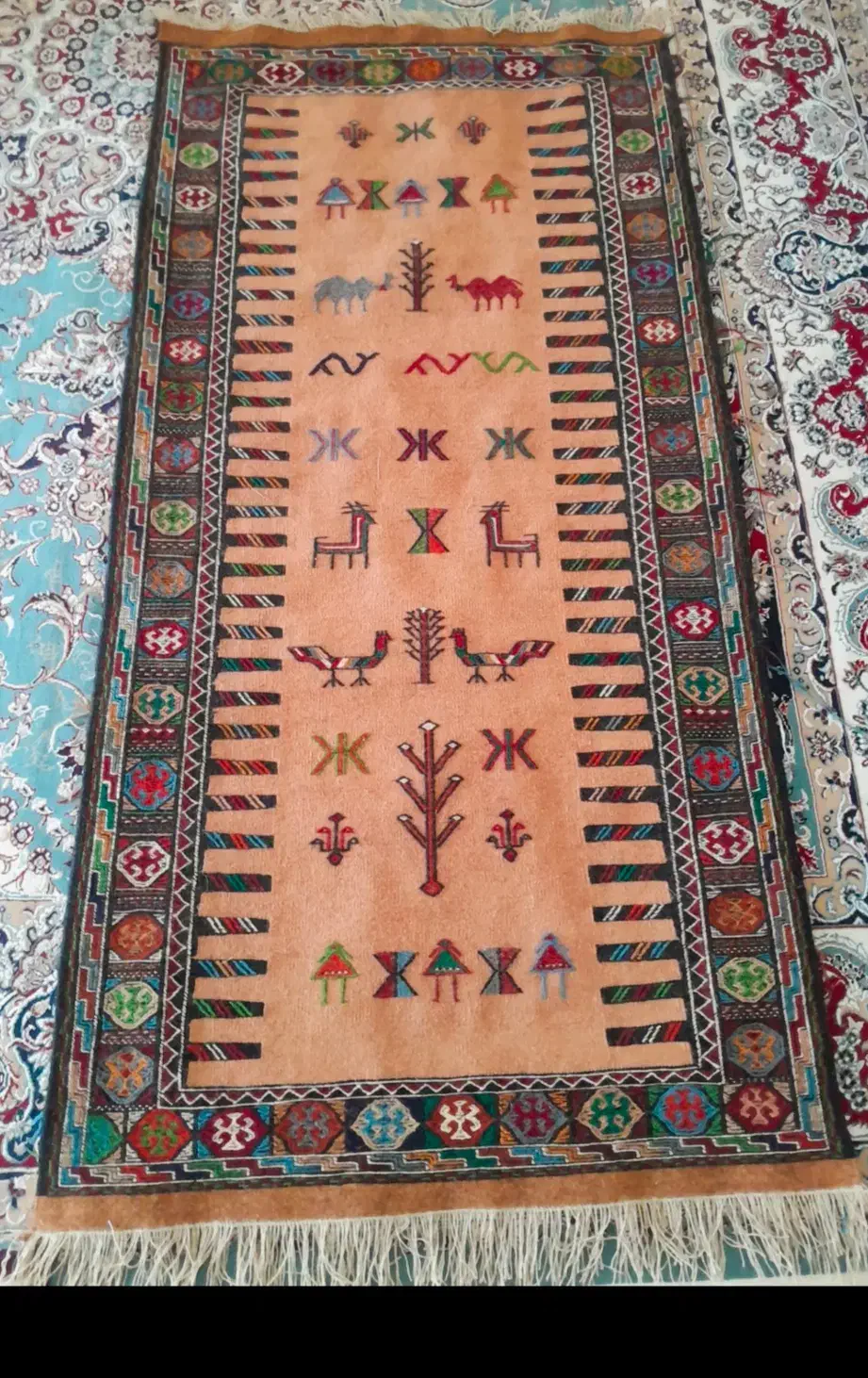 فرش وگلیم|گلیم، جاجیم، گبه|قدس, شهر‌قدس|دیوار