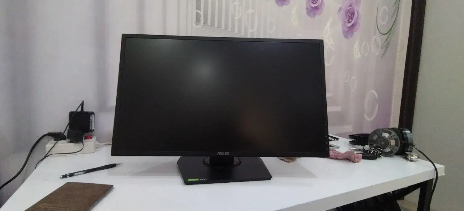 مانیتور 24اینچ ایسوس 165hz کاملا سالم مدل vg248qg|قطعات و لوازم جانبی رایانه|اسلامشهر, شهرک قائمیه|دیوار