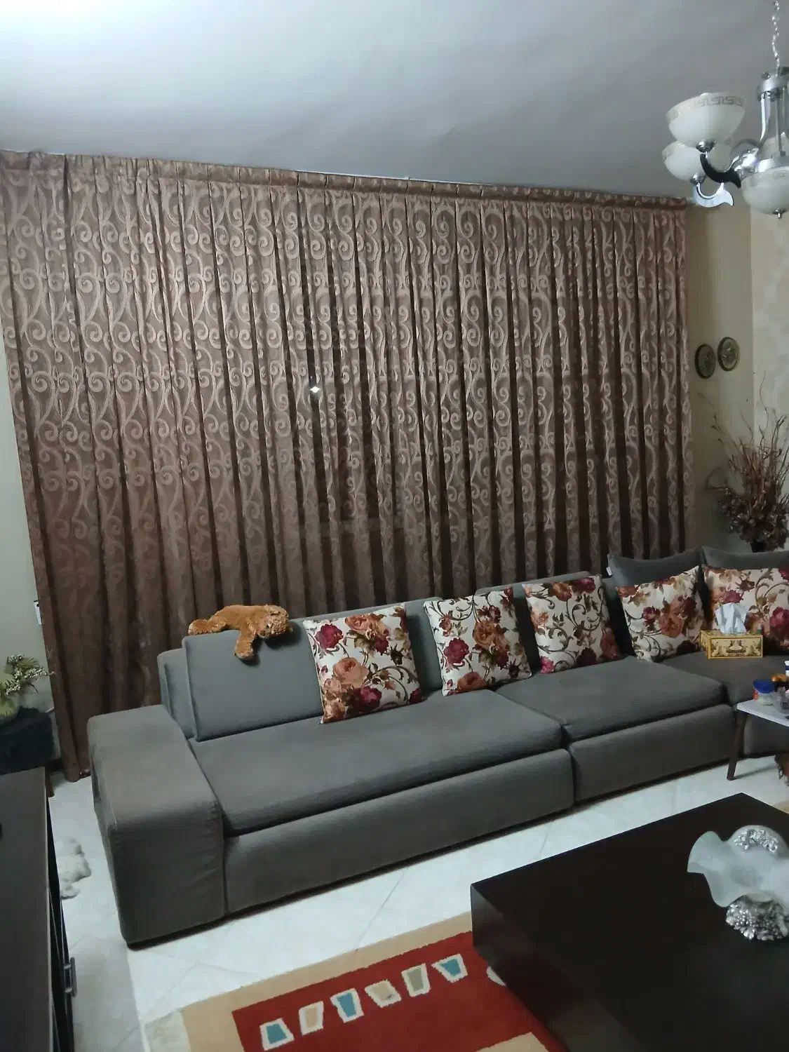 پرده|پرده، رانر، رومیزی|گلبهار, شهر جدید گلبهار|دیوار