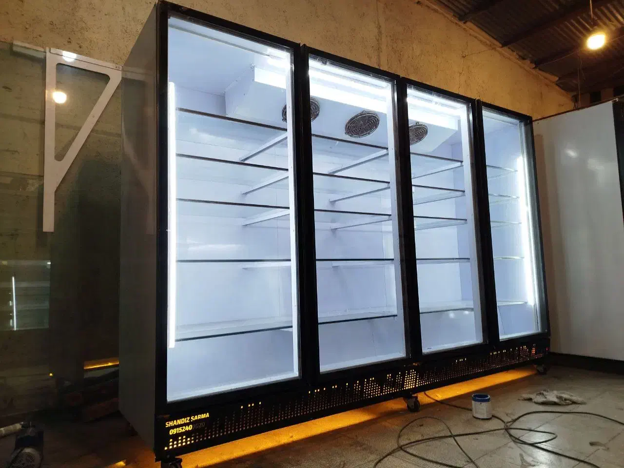 یخچال ۴درب ۳متری ویترینی|فروشگاه و مغازه|مشهد, حضرت حجت|دیوار