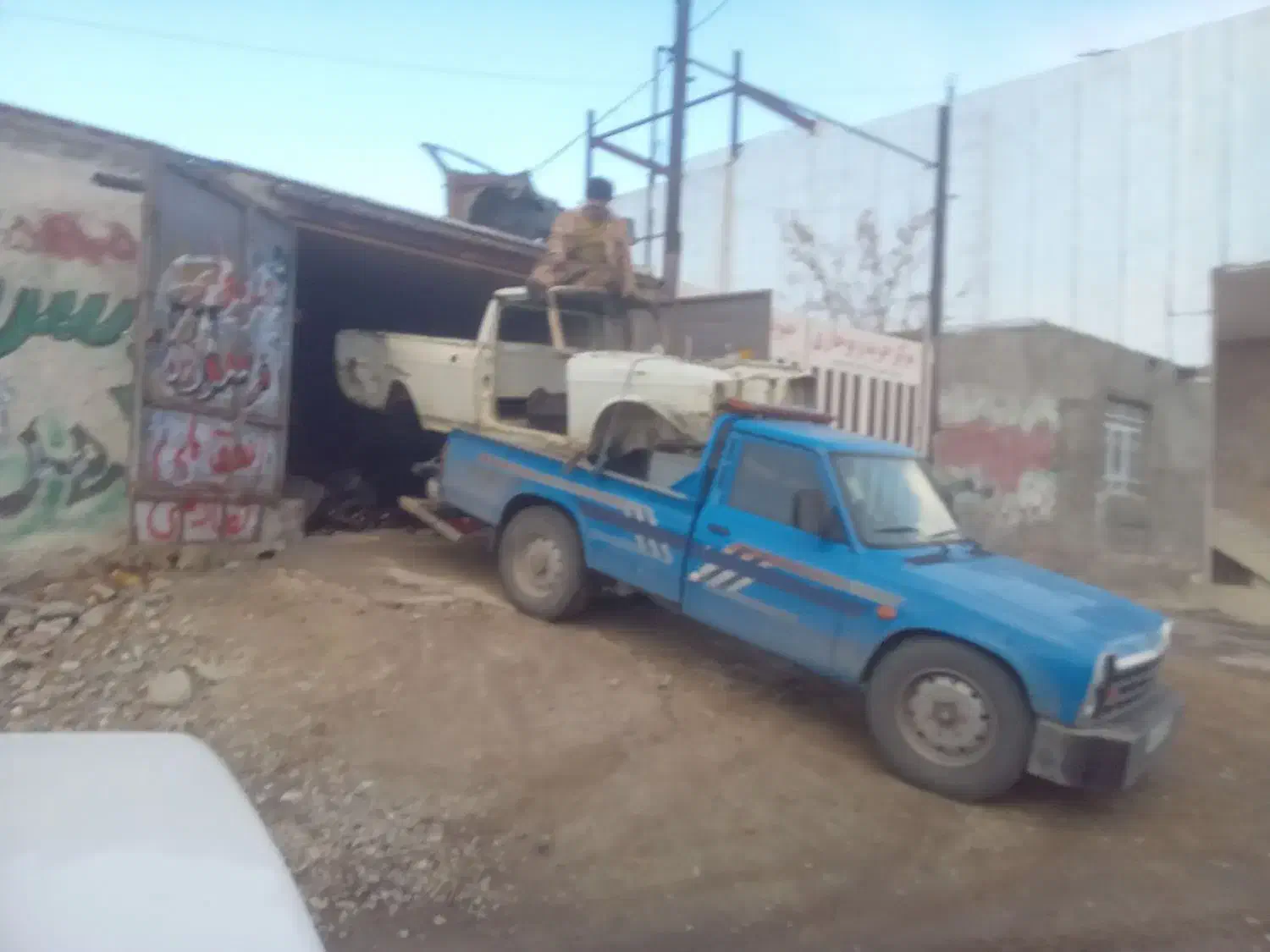 اسکلت پی کی|خودرو سواری و وانت|کن, |دیوار