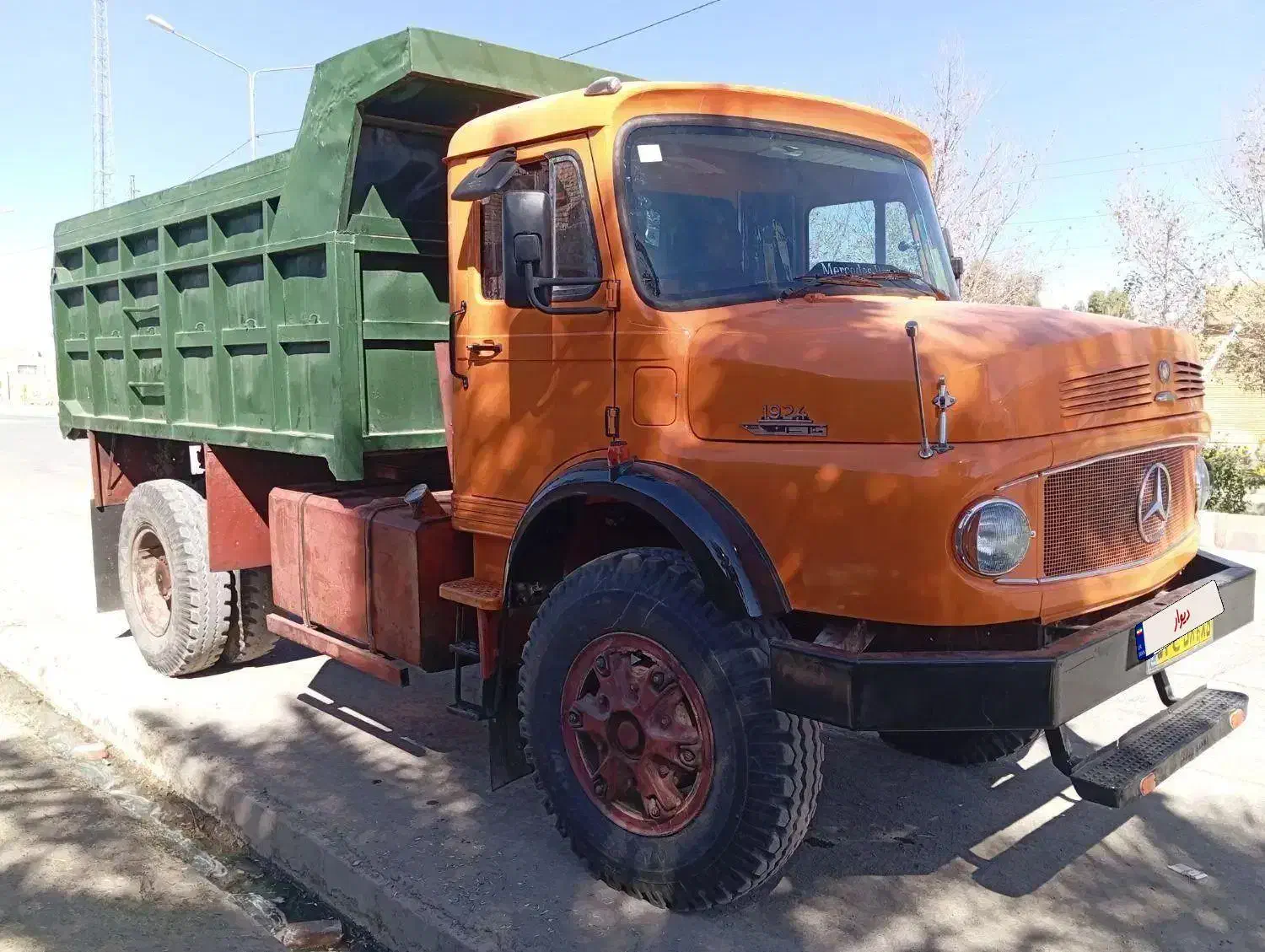 بنز کمپرسی مدل۸۶ کدینگ خاش|خودرو سنگین|خاش, |دیوار