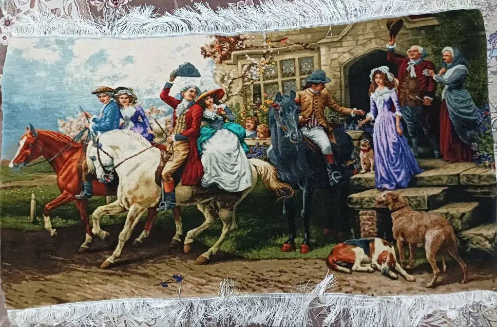 تابلو فرش دستباف بدرقه|تابلو فرش|تهران, حکیمیه|دیوار