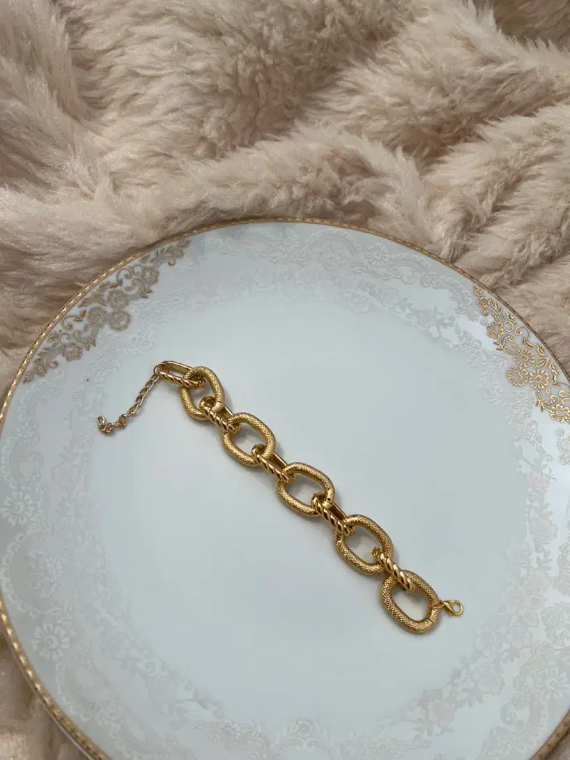 دستبند طلایی رنگ ثابت|بدلیجات|یاسوج, |دیوار