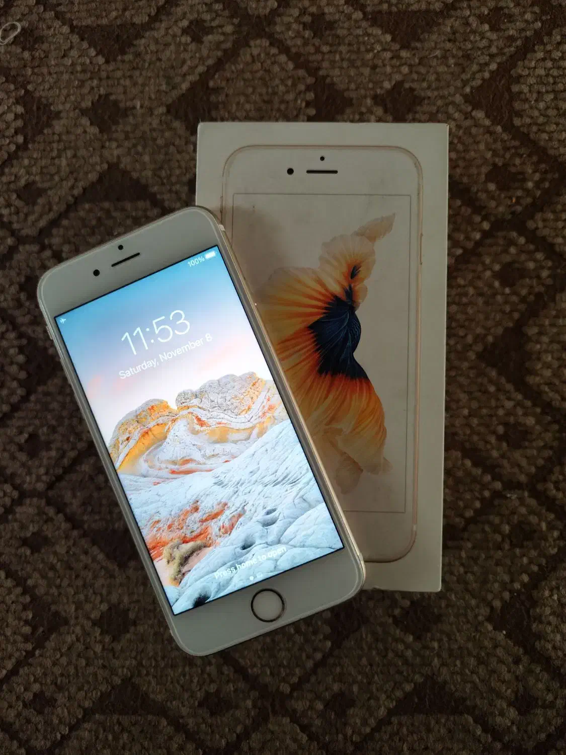 آیفون 6s با حافظه 64 گیگ طلایی تمیز|موبایل|دزفول, |دیوار