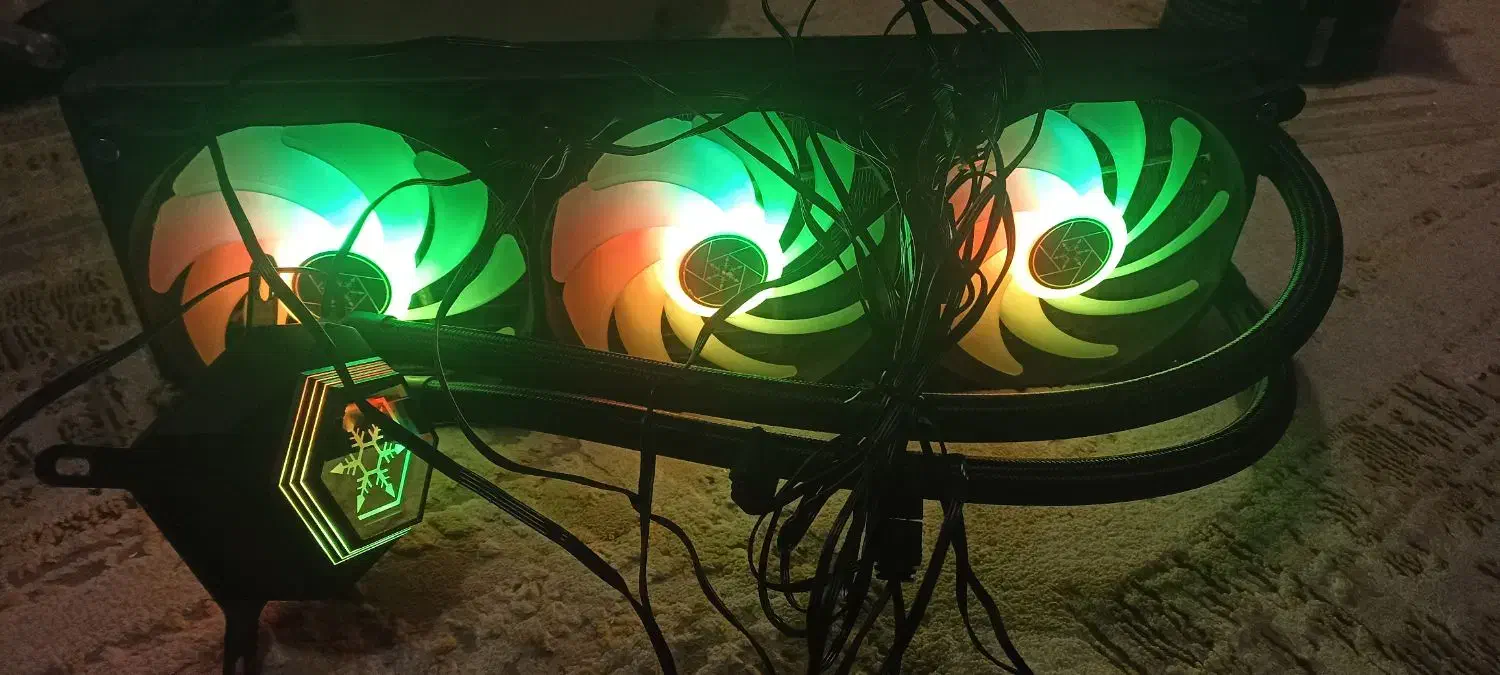 واترکولر ۳۶۰  خنک کننده سی پی یو سیلوراستون|قطعات و لوازم جانبی رایانه|تهران, اکباتان|دیوار