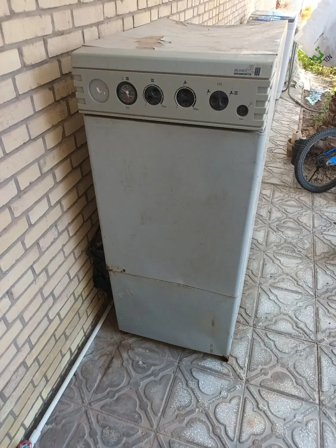 پکیج زمینی ایران رادیاتور|آبگرمکن، پکیج، شوفاژ|طبس, |دیوار