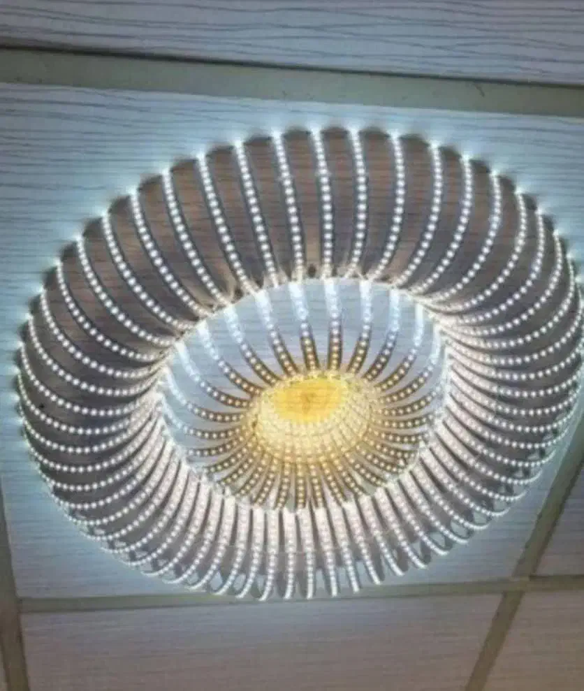 چراغ لامپ پنل سقفی دست ساز smd نئون لوستر پرنور.|لامپ و چراغ|فردیس, فردیس|دیوار