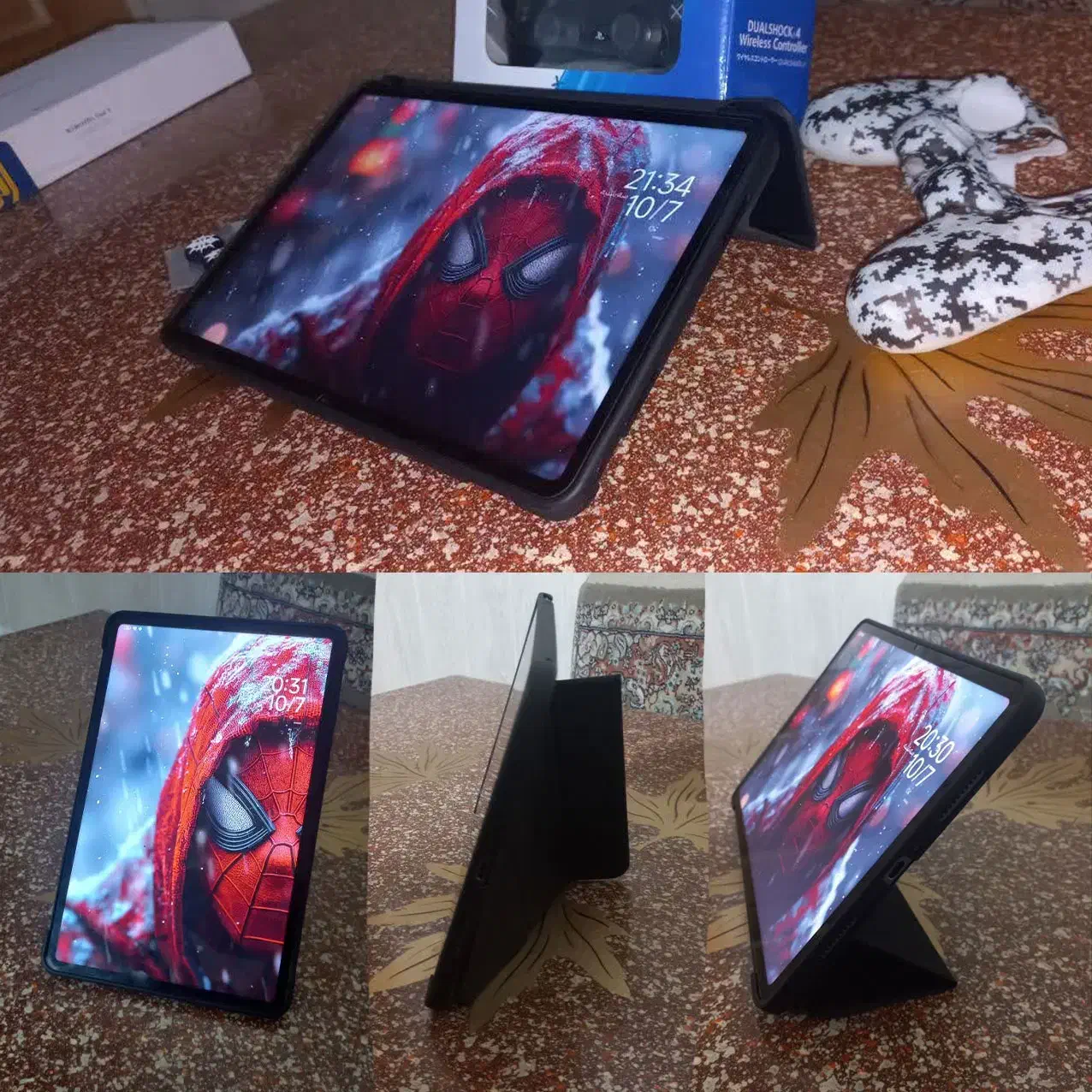 ست گیمینگ تبلت Xiaomi Pad 6 و دسته PS4 و کیس۴حالته|تبلت|قم, منبع آب|دیوار