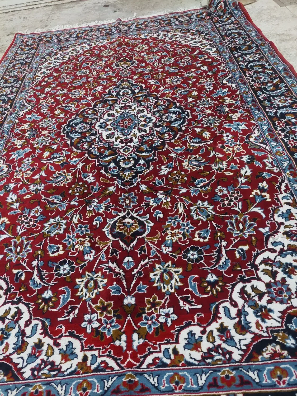 فرش ماشینی دو عدد|فرش|ارومیه, |دیوار