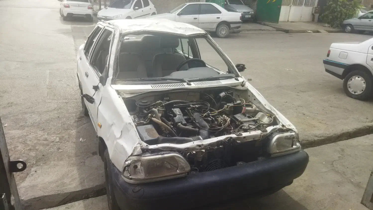 پراید مدل ۹۴ تصادفی|خودرو سواری و وانت|مشهد, شهرک مهر آباد|دیوار