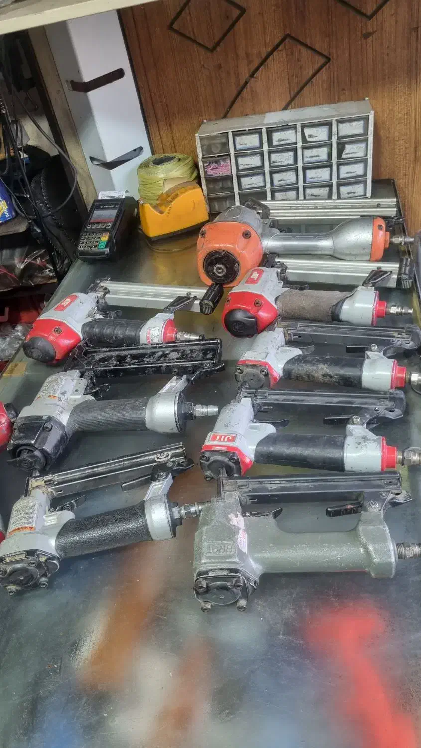 انواع میخکوب منگنه کوب شیلنگ باد|ابزارآلات|نجف‌آباد, گلبهار|دیوار