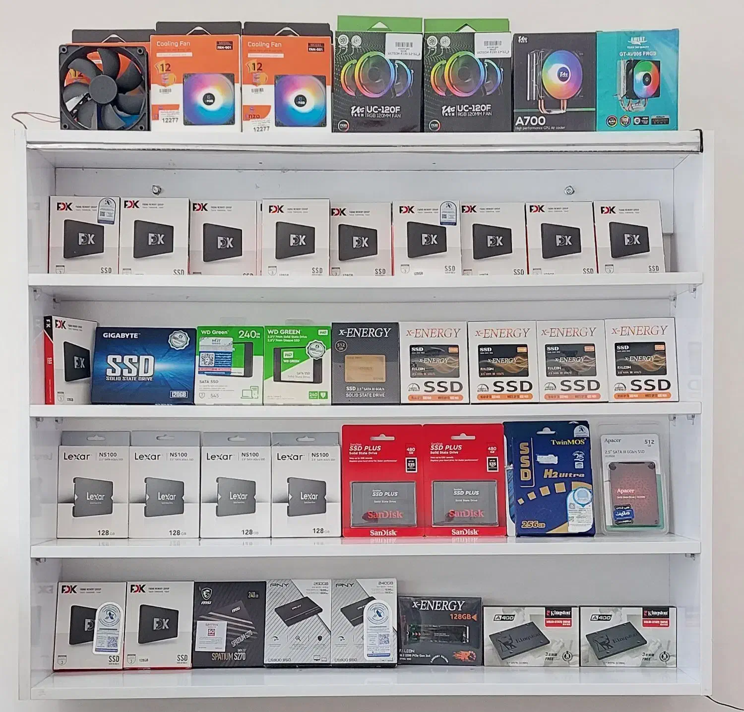 فروش انواع هارد SSD نو با گارانتی معتبر|قطعات و لوازم جانبی رایانه|مشهد, ولیعصر (شهرک غرب)|دیوار