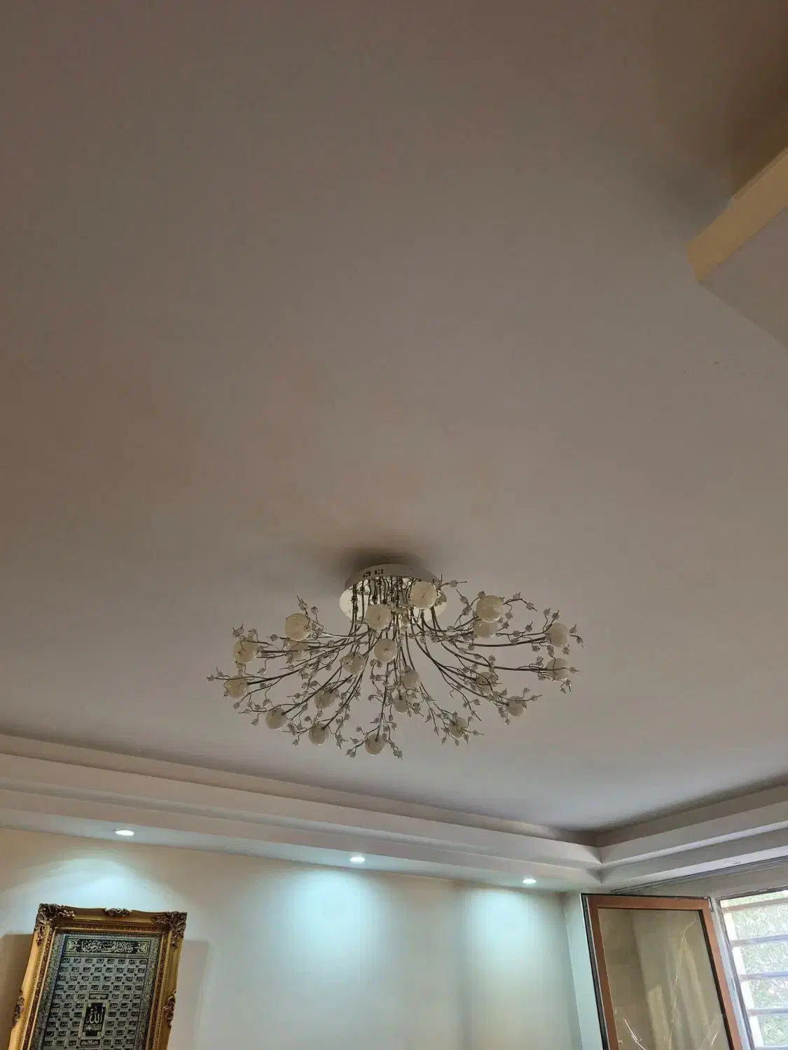 یک عدد لوستر وارداتی همراه با دو دیواری|لوستر و چراغ آویز|تهران, شهرآرا|دیوار