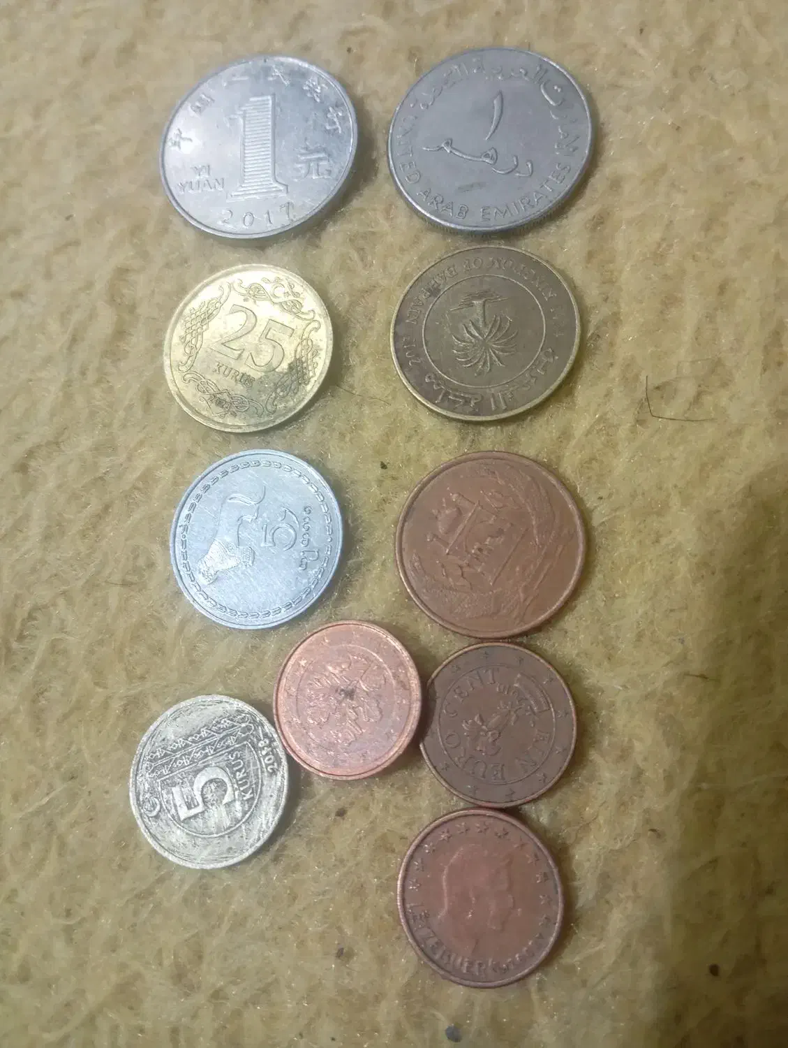 سکه ده ریالی و۵ ریالی ودوریالی ویک ریالی زمان شاه|کلکسیون سکه، تمبر، اسکناس|مشهد, راه آهن|دیوار