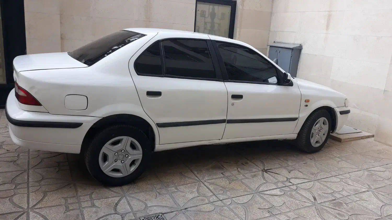 سمند سفید مدل e7سون لاستیک تازه بیمه یک سال|خودرو سواری و وانت|سنندج, |دیوار