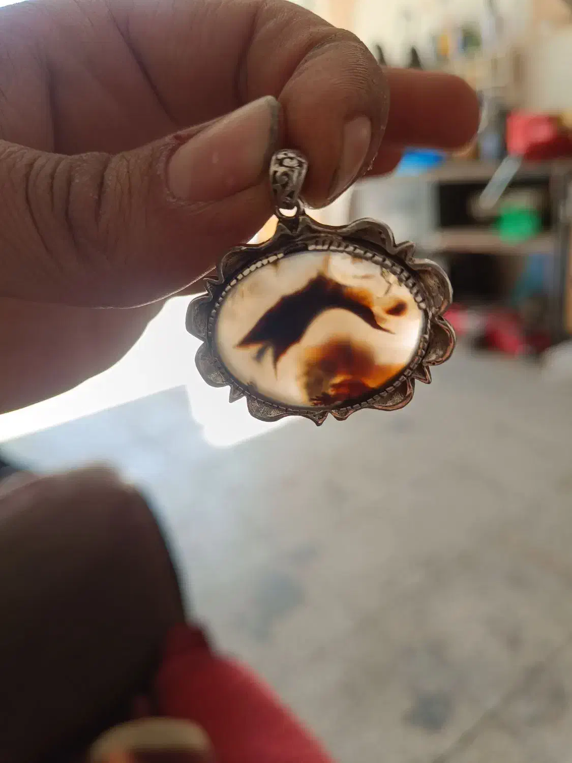 پلاک گردنی نقره|جواهرات|همدان, |دیوار