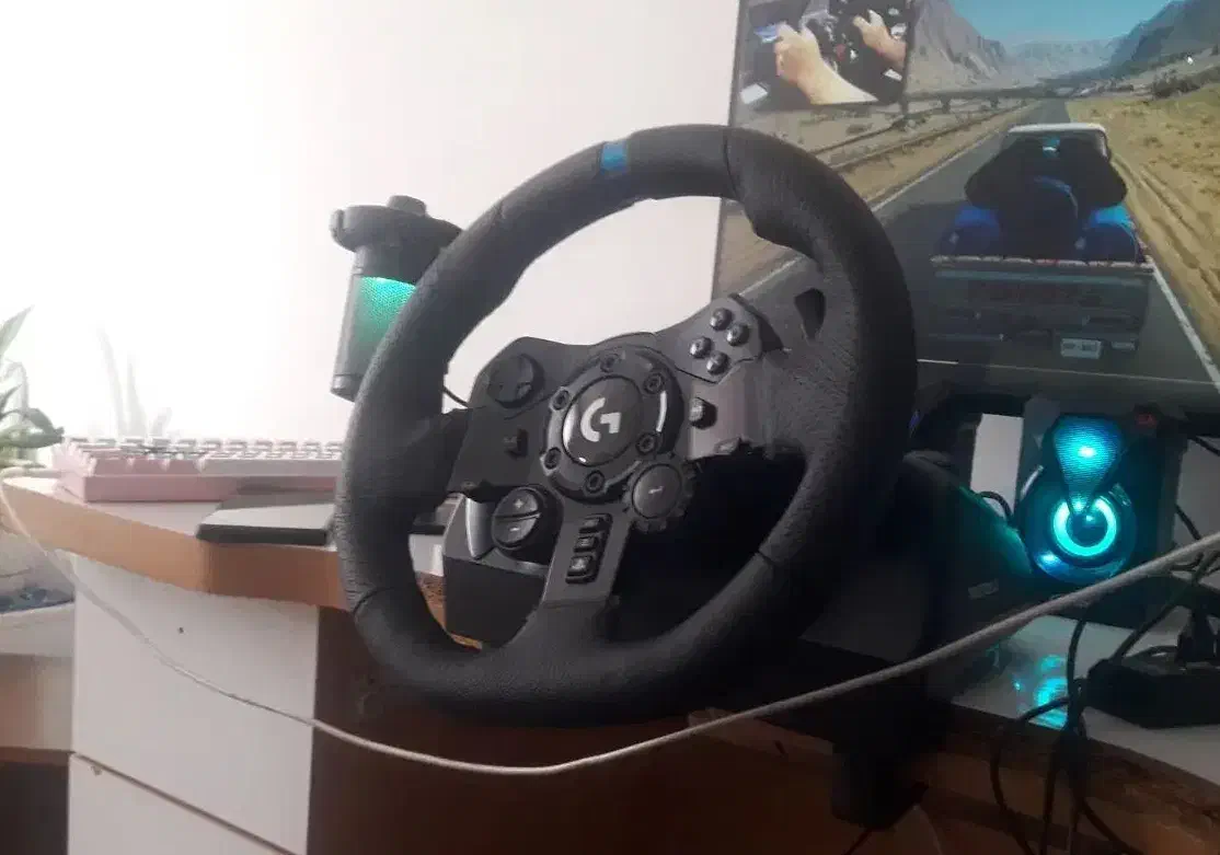 فرمان بازی لاجیتک g923 مدل پلی استیشن ps . معاوضه|کنسول، بازی ویدئویی و آنلاین|سنندج, |دیوار