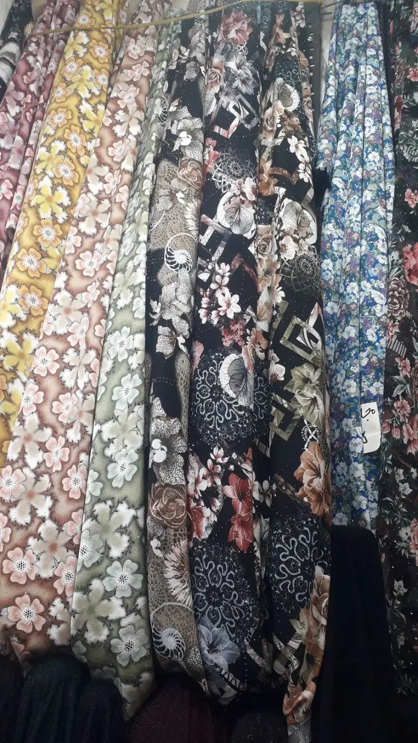 پارچه نخی ساده تریکو نخ پنبه ای|لباس|شیراز, شاهچراغ|دیوار