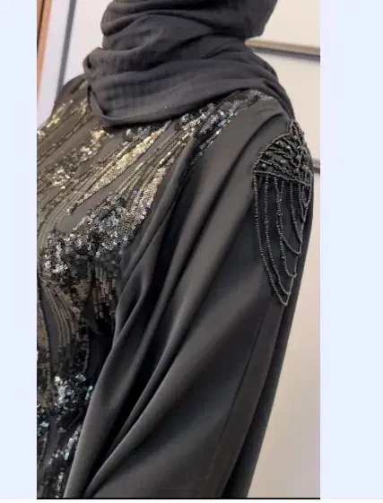 مانتو عبا کتیبه ایی کاملا نو|لباس|آبادان, |دیوار