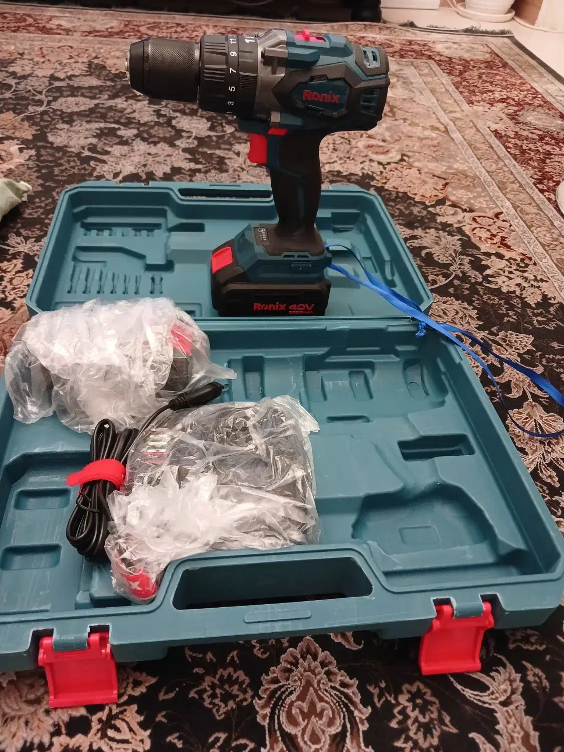 دریل شارژی رونیکس 40 ولت 150 نیوتن|ابزارآلات|ری, سیزده آبان|دیوار