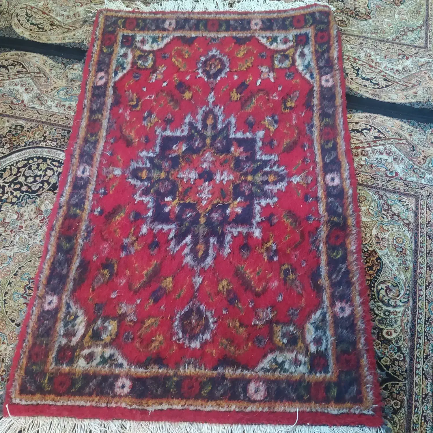 فرش دستباف ۱ در ۱.۵|فرش|عجب شیر, |دیوار