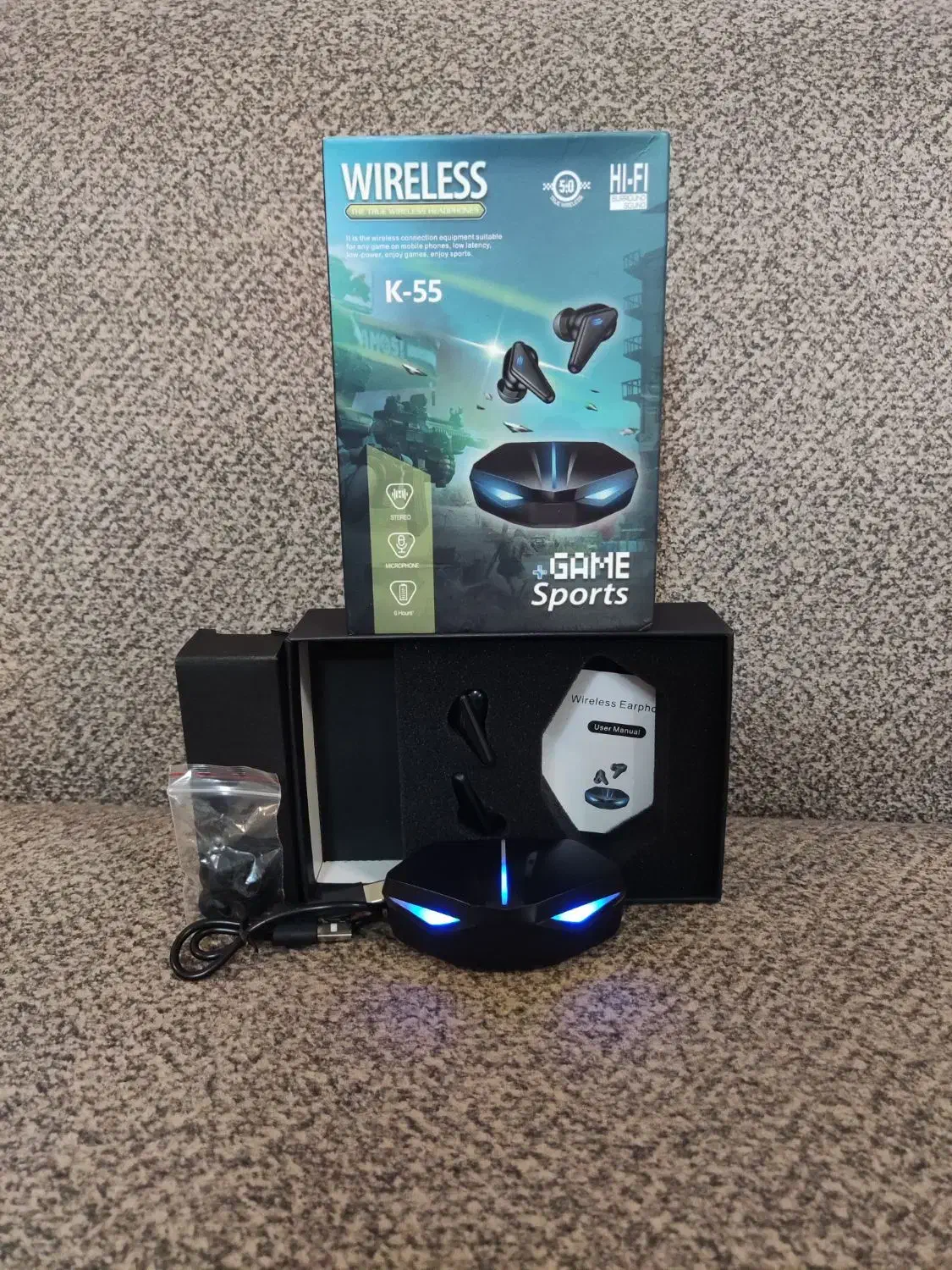 ایرپاد k55 استفاده نشده زیر قیمت|لوازم جانبی موبایل و تبلت|کرج, شهرک بنفشه|دیوار