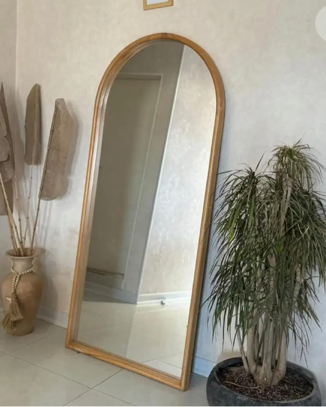 بازاربزرگ مبل ملل ملل آینه قدی چوبی|مبلمان خانگی و میز عسلی|بندرعباس, |دیوار