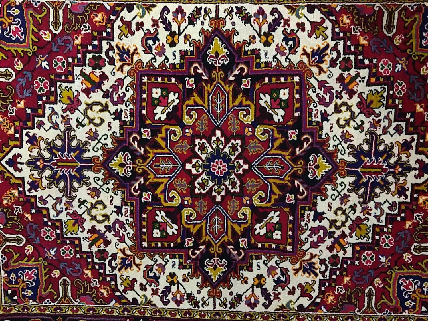 فرش هریس|فرش|رباطکریم, نصیرشهر|دیوار