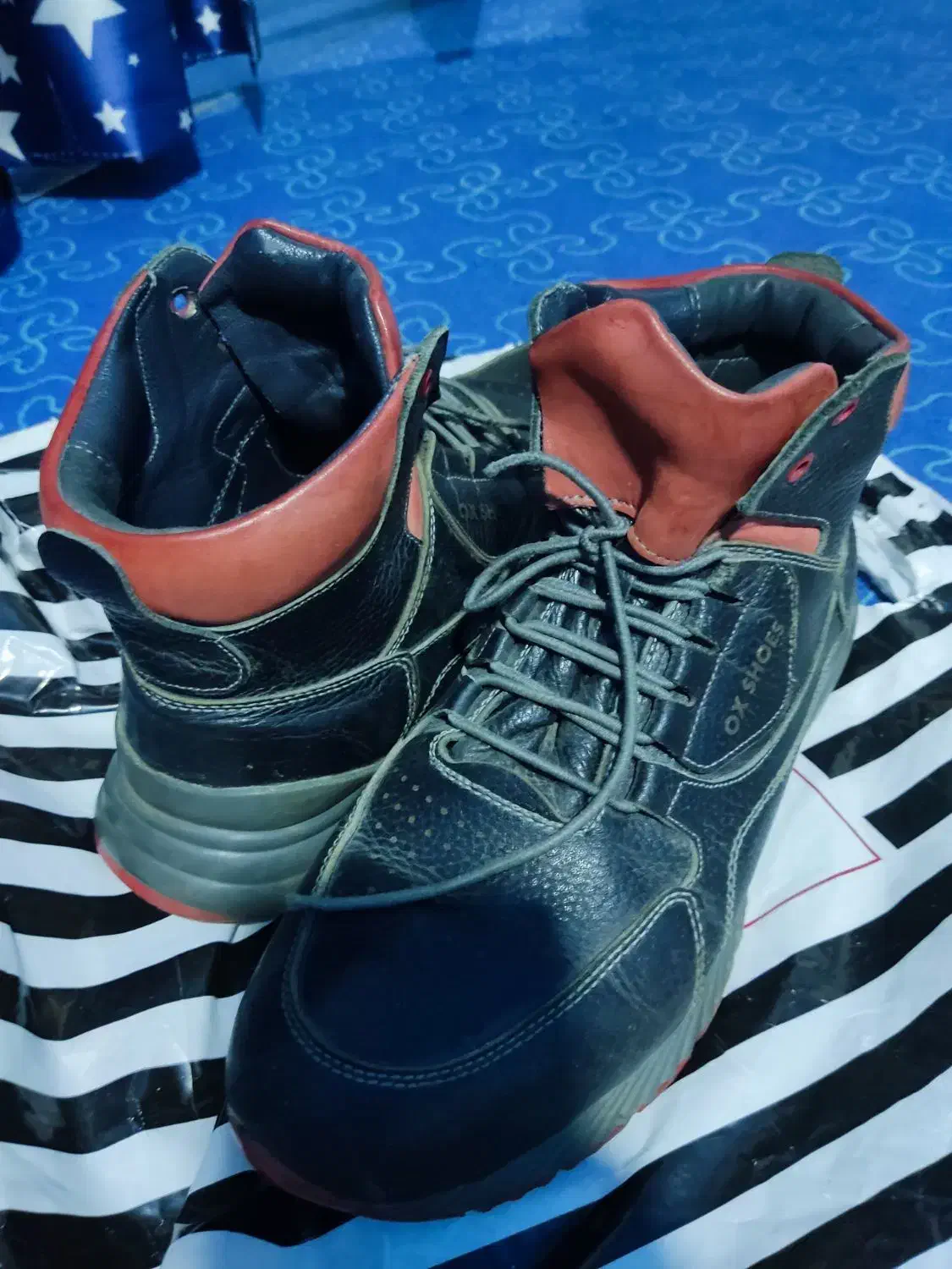 نیم بوت چرم|کیف، کفش، کمربند|زنجان, |دیوار