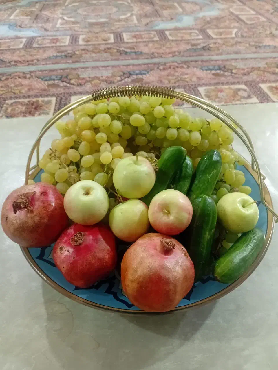 جا میوه ای|ظروف سرو و پذیرایی|مسجد سلیمان, |دیوار