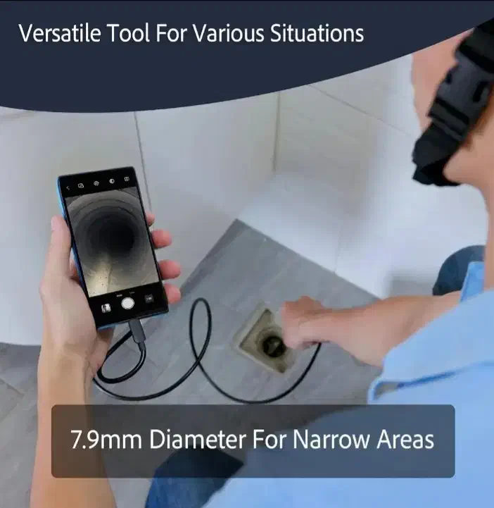 دوربین شلنگی مدل ضد اب دو لنز ال ای دی،HD|دوربین مداربسته|فولادشهر, مسکن مهر فولادشهر|دیوار