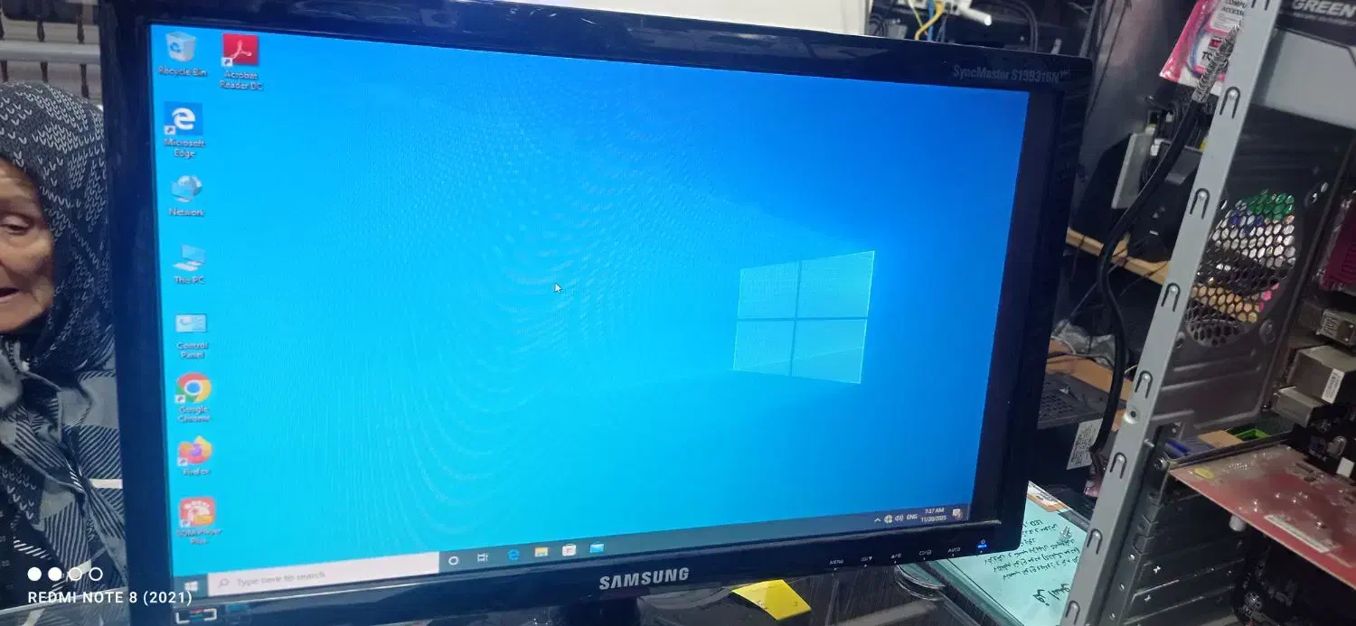 کیس ddr3همراه با مانیتور 20اینچ|رایانه رومیزی|شهرکرد, |دیوار