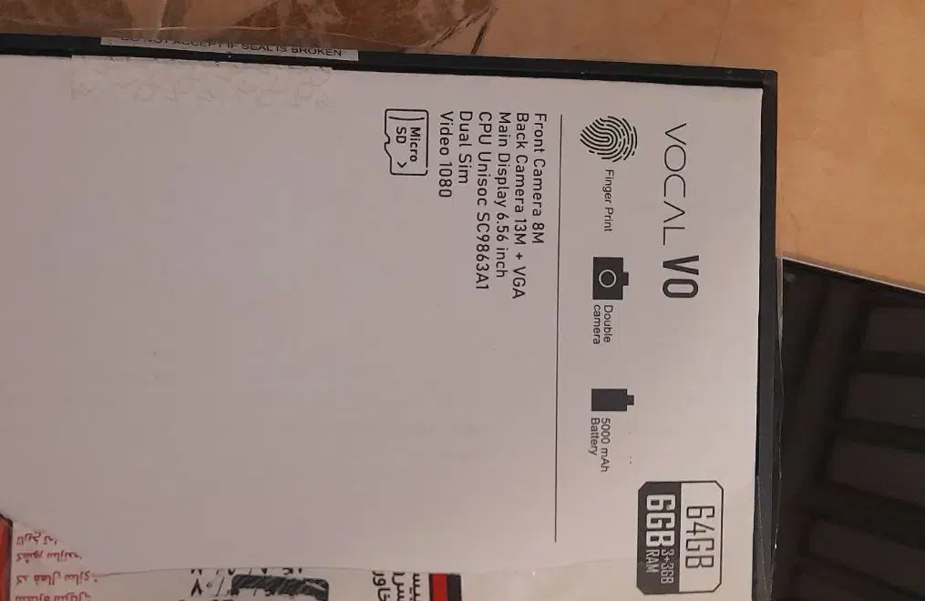 گوشی موبایل vocal درحد نو|موبایل|شیراز, نیستان|دیوار