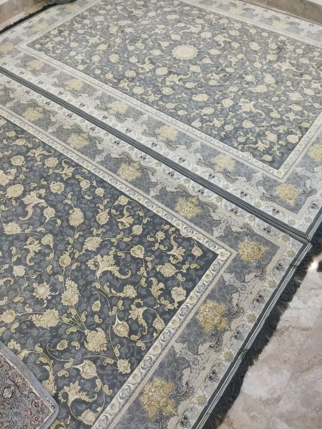 فروش 4 تیکه فرش 6 متری 1200 شانه اصل|فرش|سقز, |دیوار